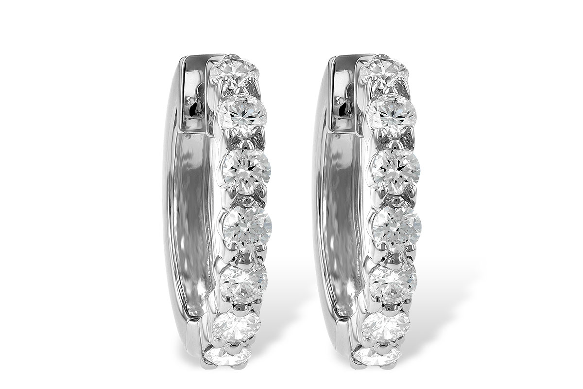 A001-30471: EARRINGS 1.00 CT TW