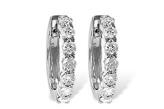 A001-30471: EARRINGS 1.00 CT TW