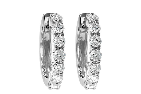 A001-30471: EARRINGS 1.00 CT TW