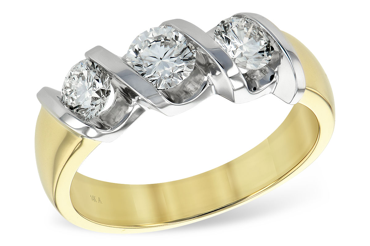 A093-15917: LDS WED RG .40 BR 1.00 TW