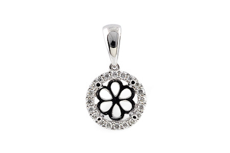 A186-76908: SEMI PENDANT .14 TW