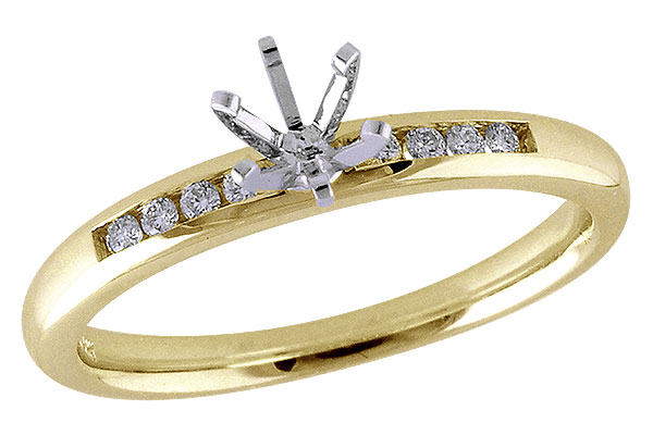 A186-78644: LDS SEMI DIA RG .08 TW