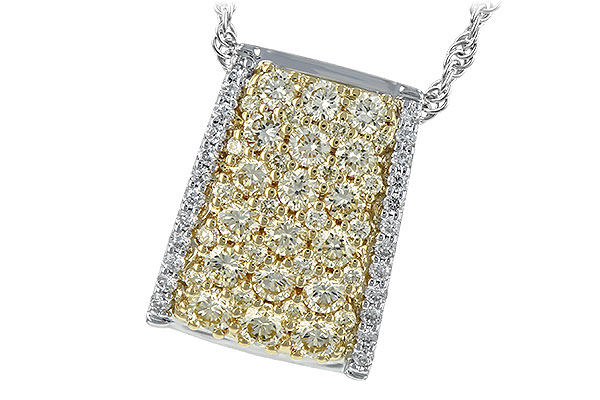 A189-47771: NECK .95 YELLOW DIAS 1.09 TW