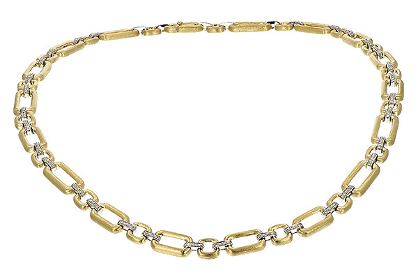 A189-49562: NECKLACE .80 TW (17 INCHES)