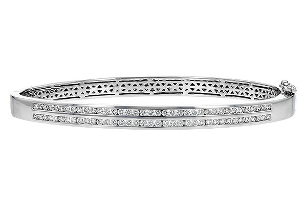A189-54153: BANGLE BRACELET 1.00 TW (2 ROW)