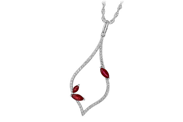 A190-36871: NECK .36 RUBY .56 TGW