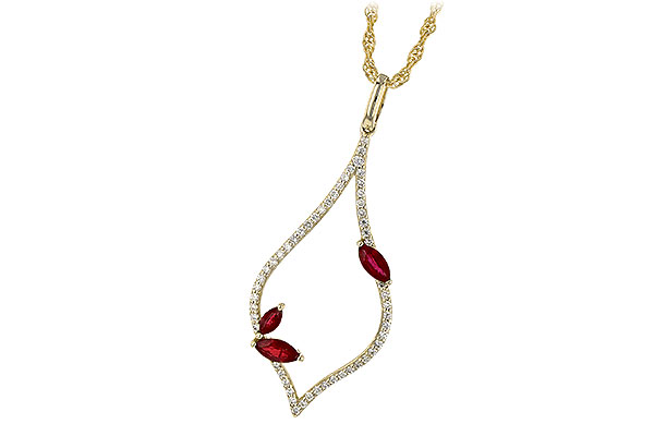 A190-36871: NECK .36 RUBY .56 TGW