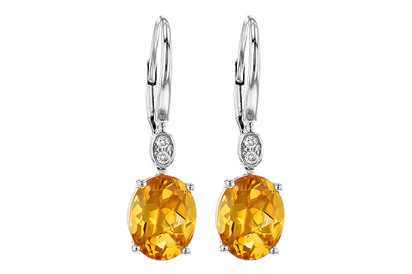 A190-45008: EARR 3.20 TW CITRINE 3.25 TGW (9x7MM CIT)