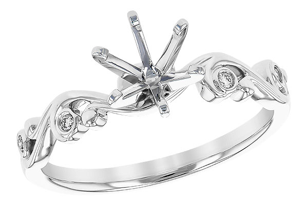 A273-11453: LDS SEMI DIA RG .04 TW