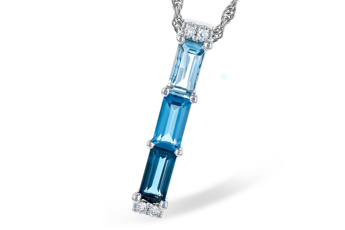 A273-12326: NECK 1.26 BLUE TOPAZ 1.30 TGW