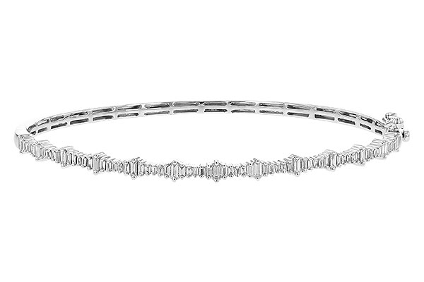 A273-15980: BANGLE .60 BAGUETTE TW