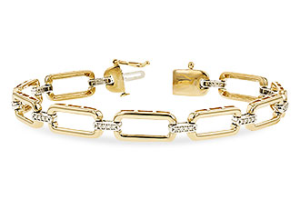 A274-05944: BRACELET .25 TW (7.5" - B189-51417 WITH LARGER LINKS)