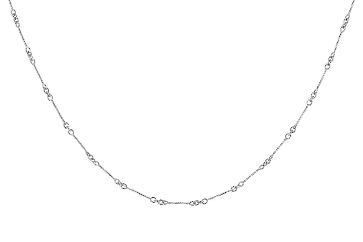 A274-05980: TWIST CHAIN (22IN, 0.8MM, 14KT, LOBSTER CLASP)