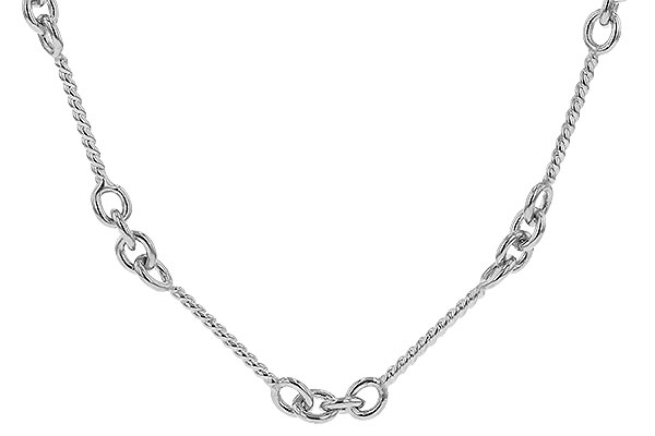 A274-05980: TWIST CHAIN (22IN, 0.8MM, 14KT, LOBSTER CLASP)