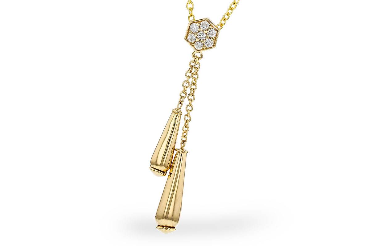 A274-92326: NECKLACE .11 TW