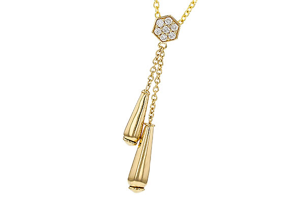 A274-92326: NECKLACE .11 TW