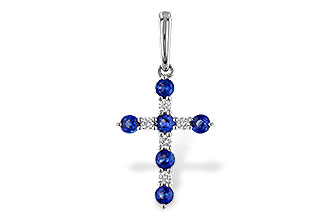 A274-93199: PENDANT .34 TW SAPP .42 TGW