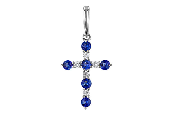 A274-93199: PENDANT .34 TW SAPP .42 TGW