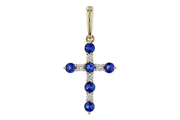 A274-93199: PENDANT .34 TW SAPP .42 TGW