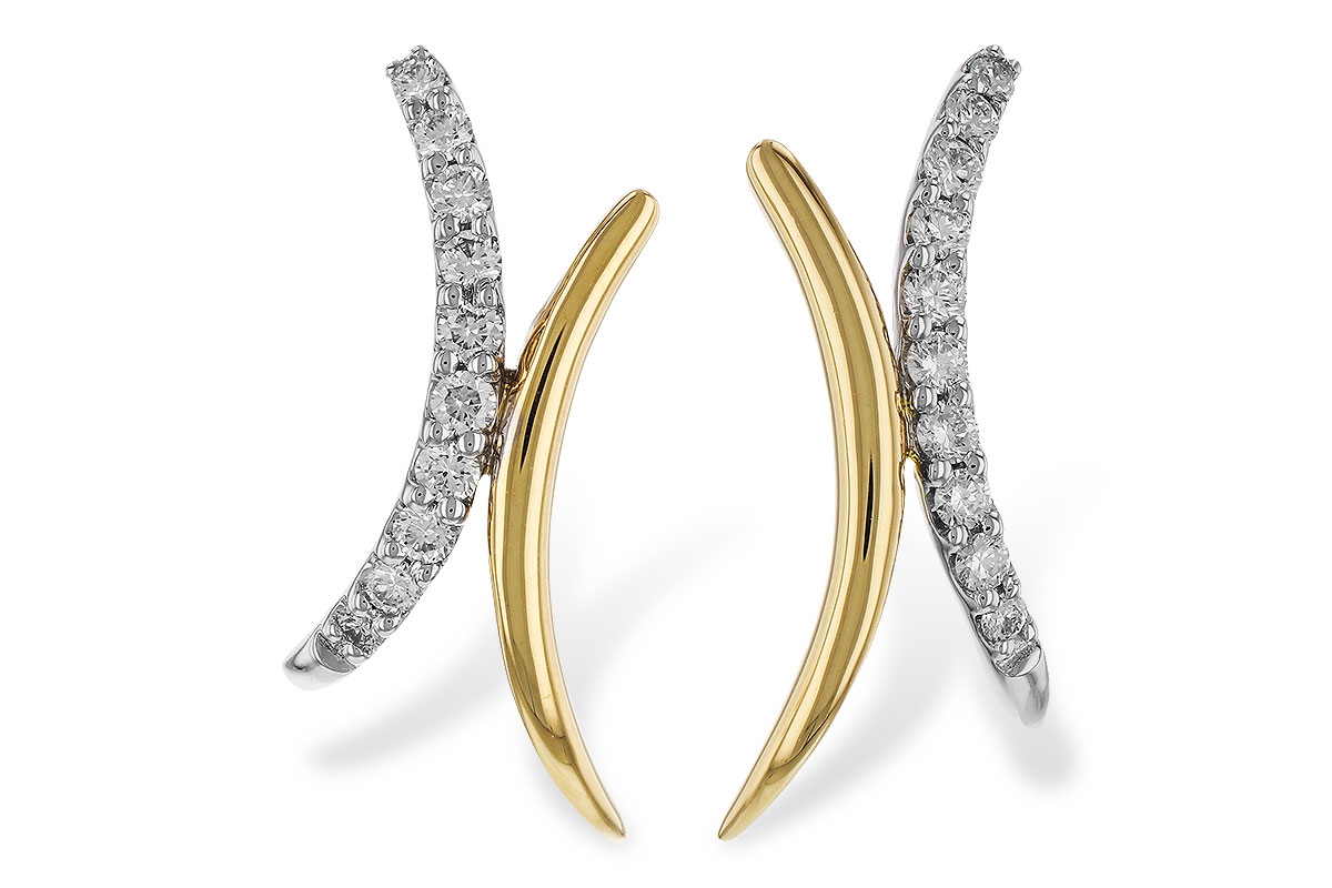 A274-95980: EARRINGS .15 TW