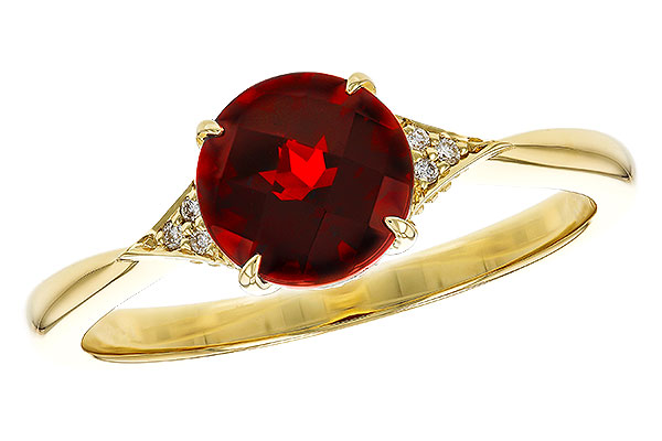 A274-97753: LDS RG 1.46 GARNET 1.48 TGW (7MM RD)