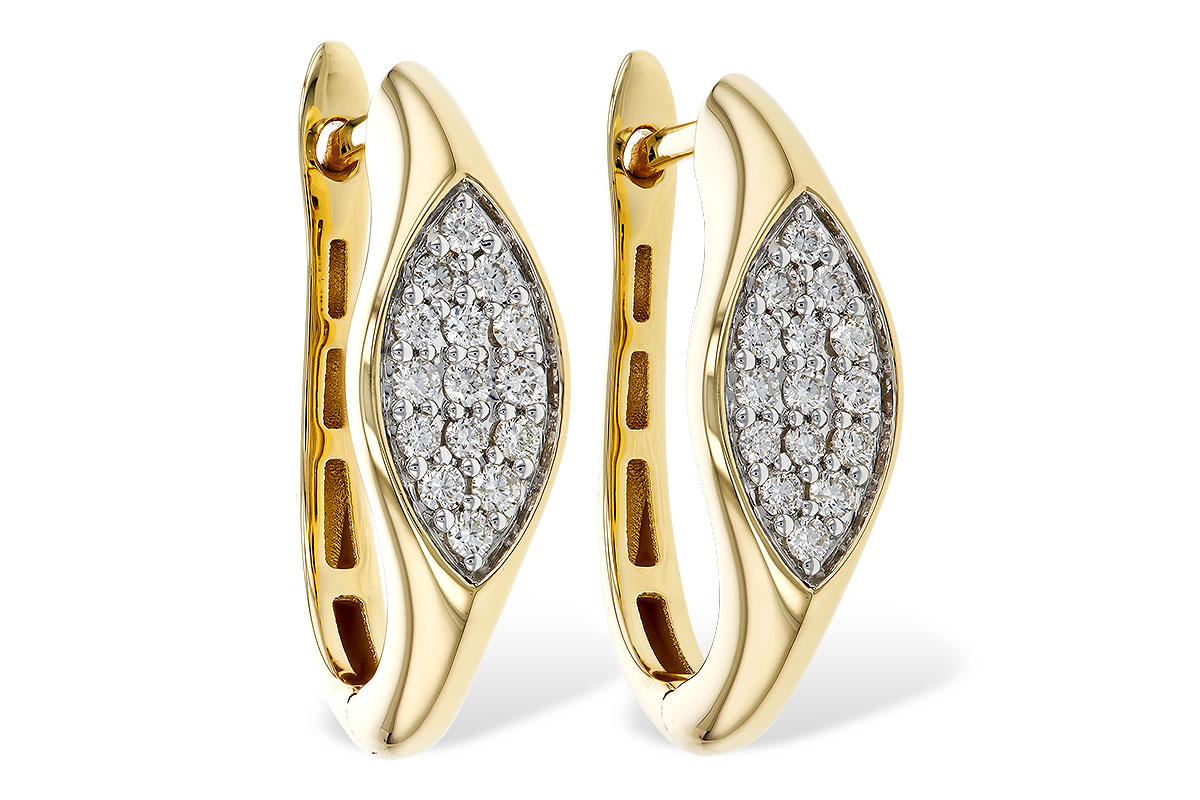 A274-98644: EARRINGS .25 TW