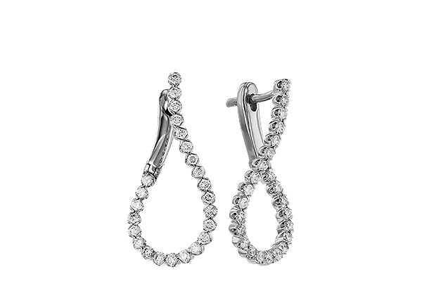A275-82326: EARRINGS .50 TW