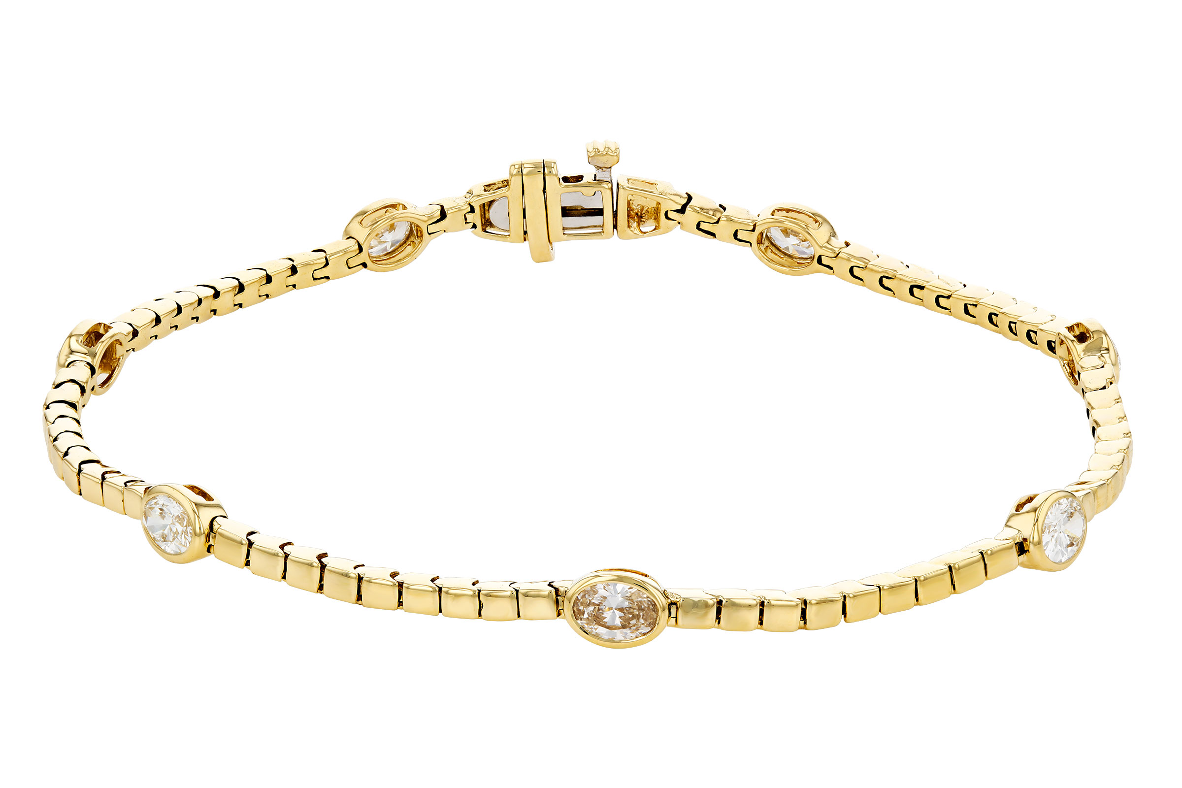 A275-84153: BRACELET 1.30 TW OVAL DIA (7")
