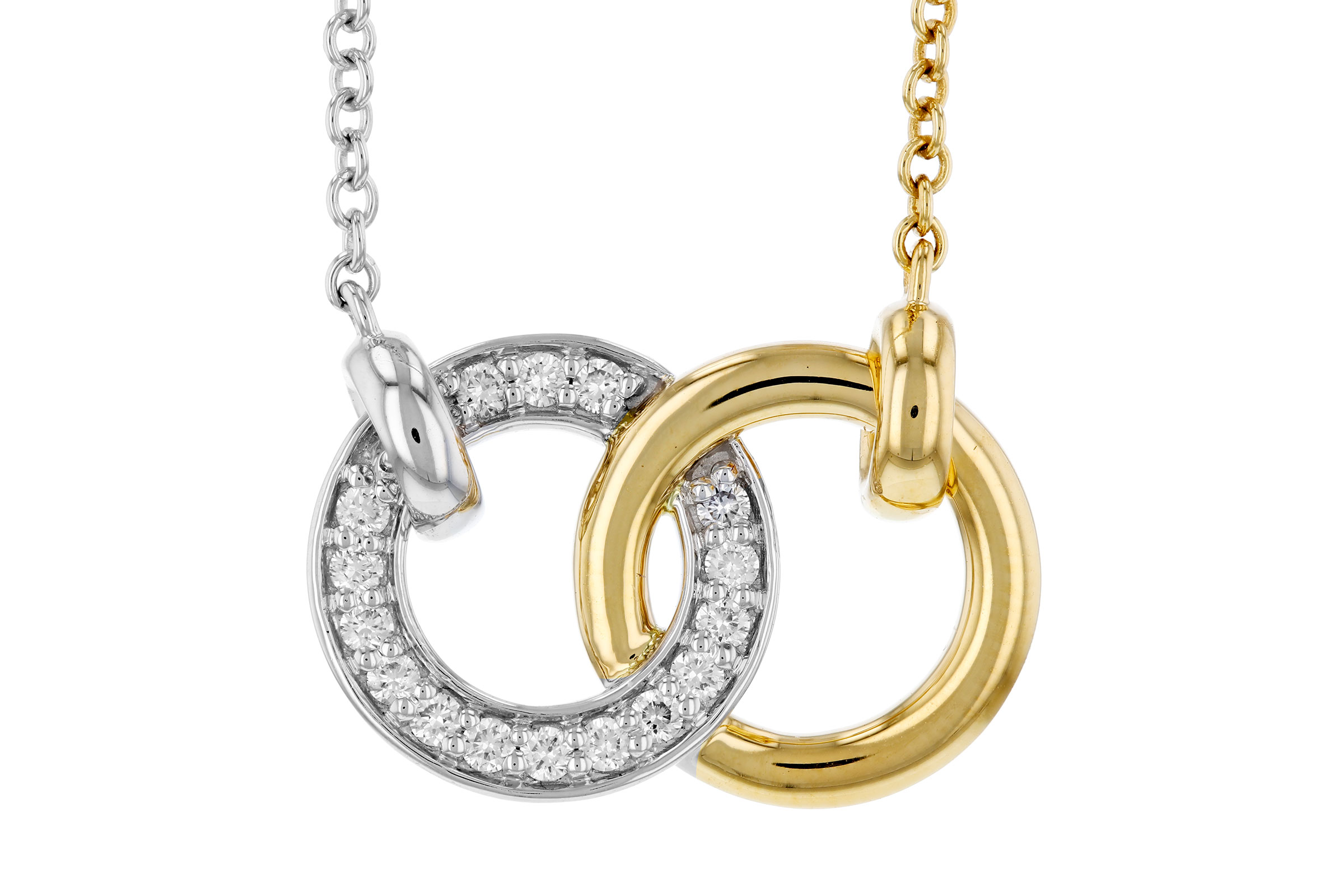 A275-84162: NECKLACE .20 TW (18")