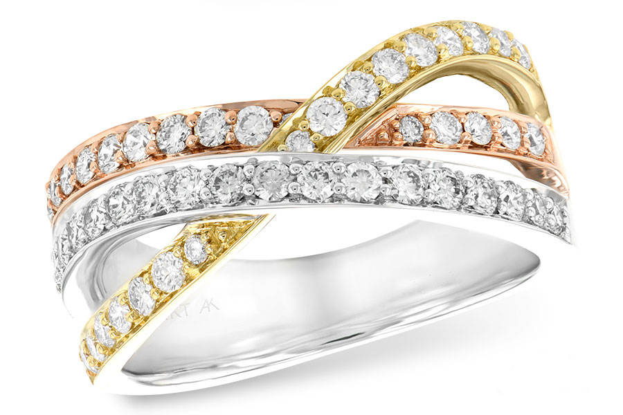 B093-11380: LDS WED RG .74 TW (PRONG SET)