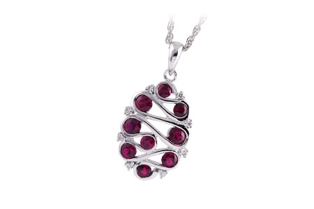 B184-98653: NECK .70 RUBY .75 TGW