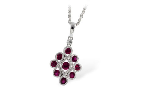 B186-75071: NECK .85 RUBY .87 TGW