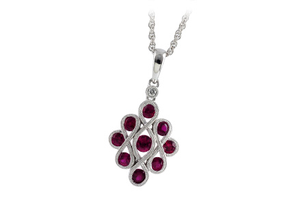 B186-75071: NECK .85 RUBY .87 TGW