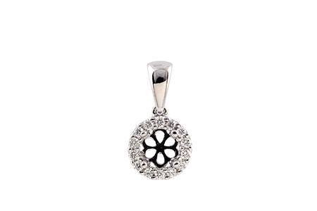 B186-76908: SEMI PENDANT .10 TW