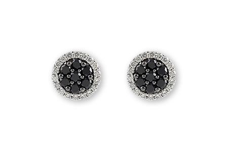B186-80480: EARR .47 BLACK DIA .72 TW