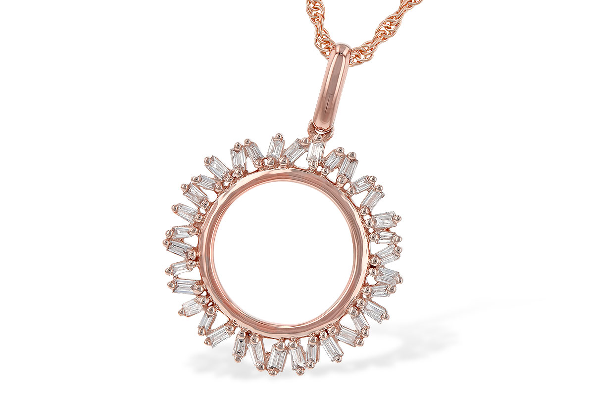B190-42362: NECK .20 TW BAGUETTES