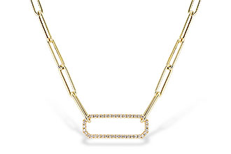 B274-00544: NECKLACE .50 TW (17 INCHES)