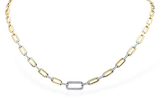 B274-04126: NECKLACE .58 TW