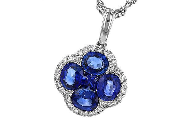 B274-92362: NECKLACE 1.72 SAPPHIRE 1.87 TGW