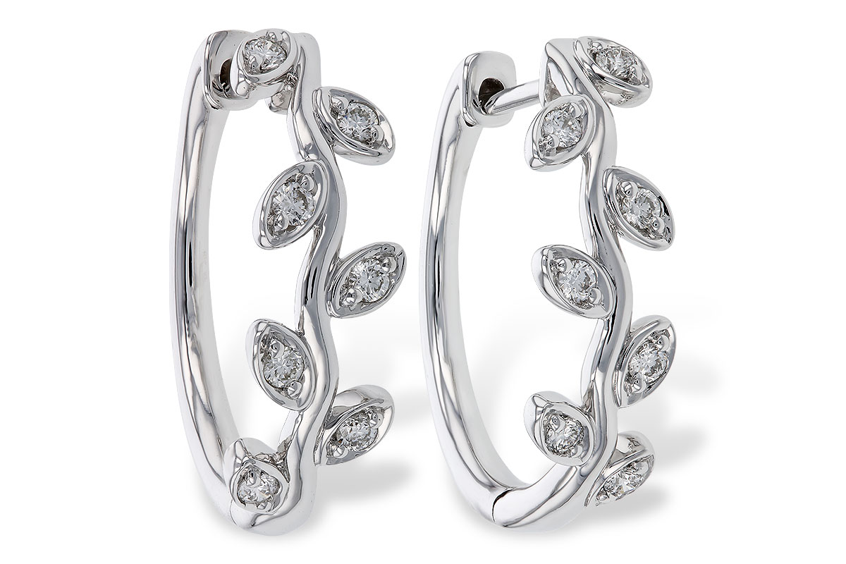 B274-93244: EARRINGS .25 TW