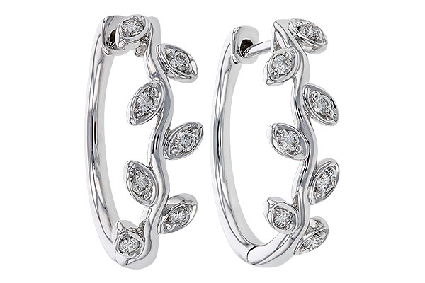 B274-93244: EARRINGS .25 TW