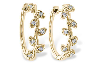 B274-93244: EARRINGS .25 TW