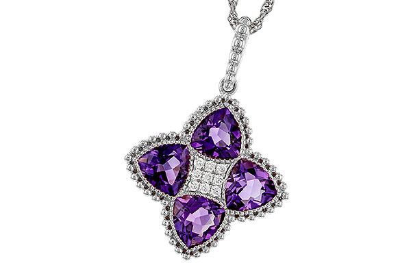 B274-95917: NECKLACE 2.22 AMETHYST 2.28 TGW