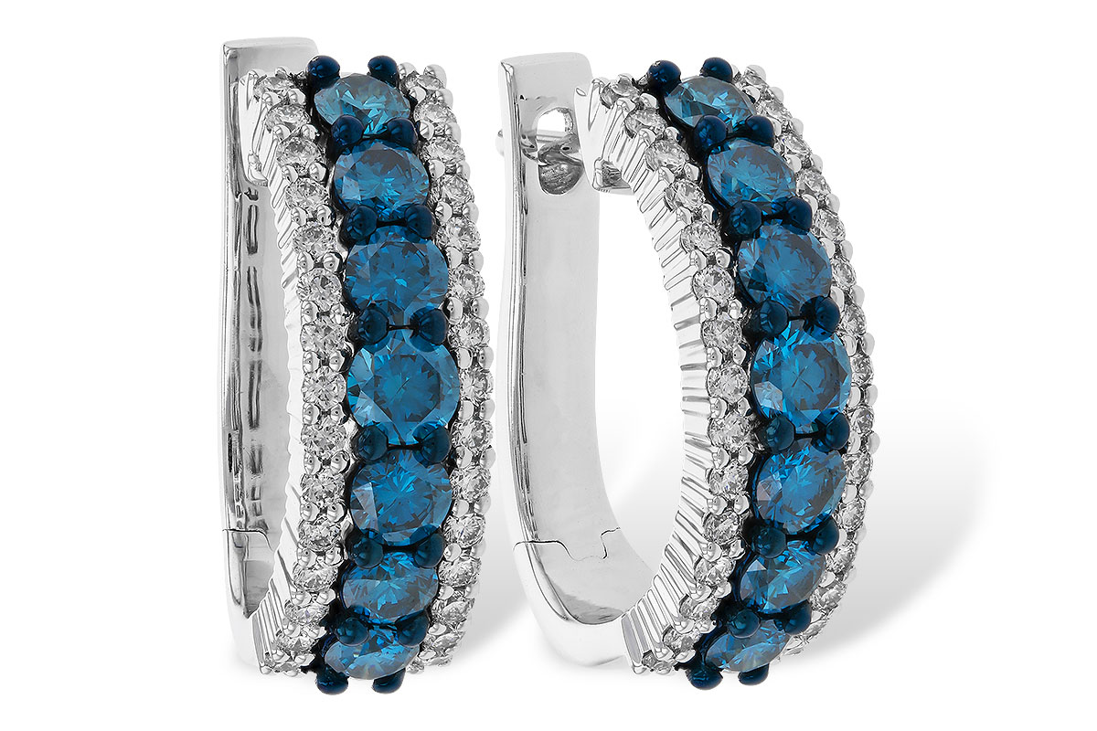 B274-95971: EARR 1.06 BLUE DIAS 1.46 TW