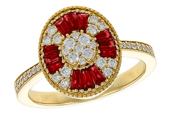 B274-97808: LDS RG .54 TW RUBY .84 TGW