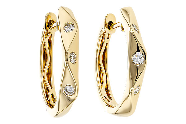 B274-98689: EARRINGS .15 TW