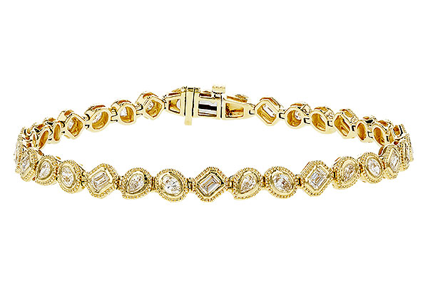 B274-98708: BRACELET 2.15 TW FANCY CUT DIAMONDS