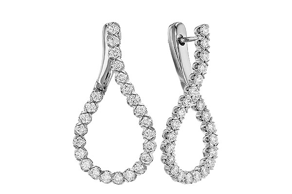 B275-82326: EARRINGS 1.50 TW