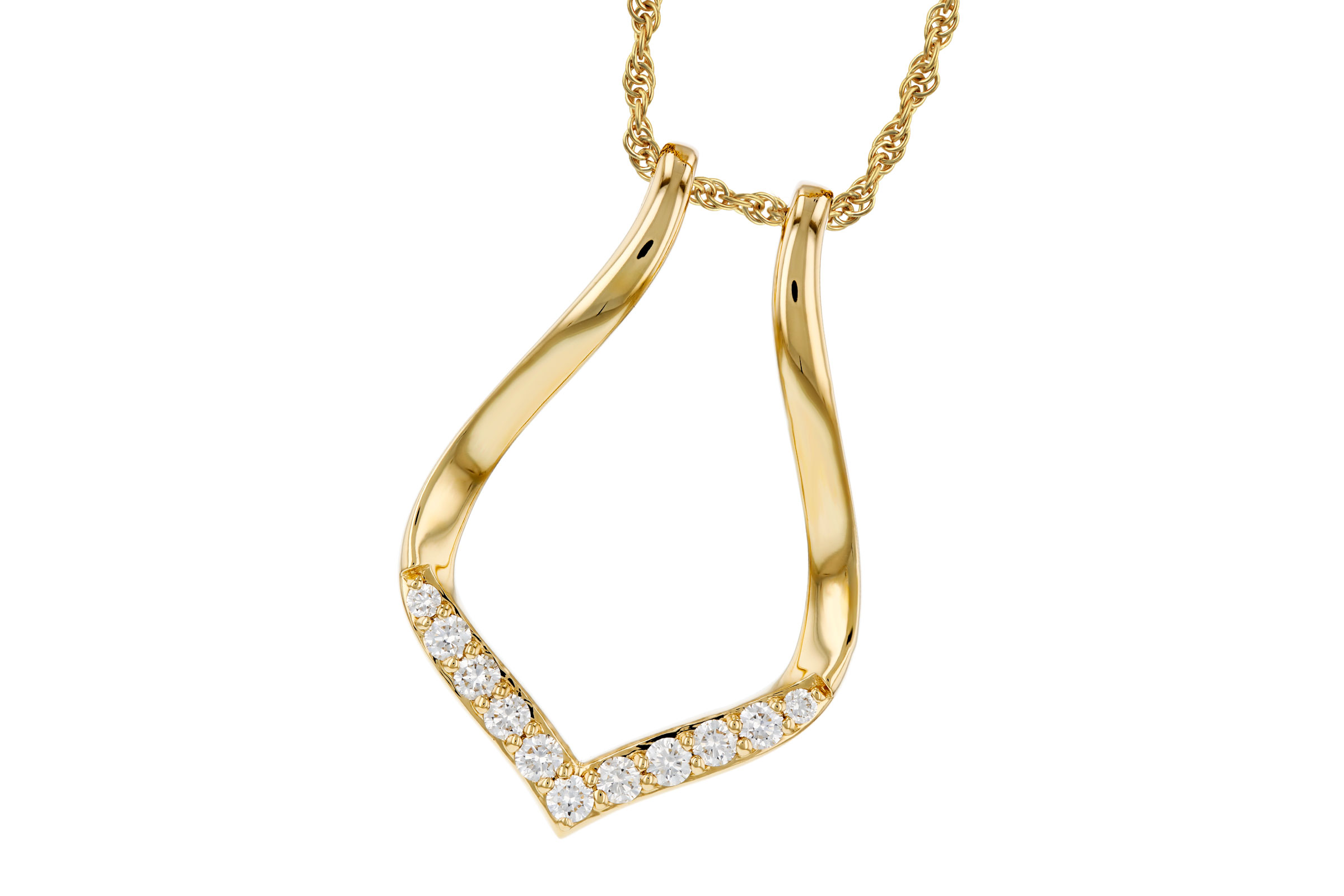 B275-83208: NECKLACE .33 TW