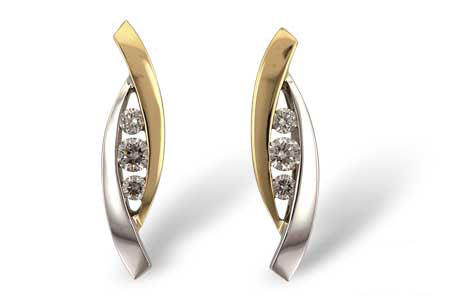 C000-44126: EARRINGS .27 TW